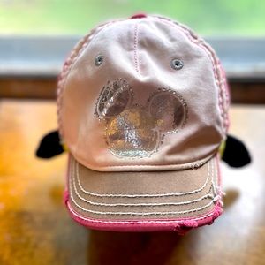 Distressed Disney Mickey Mouse Hat